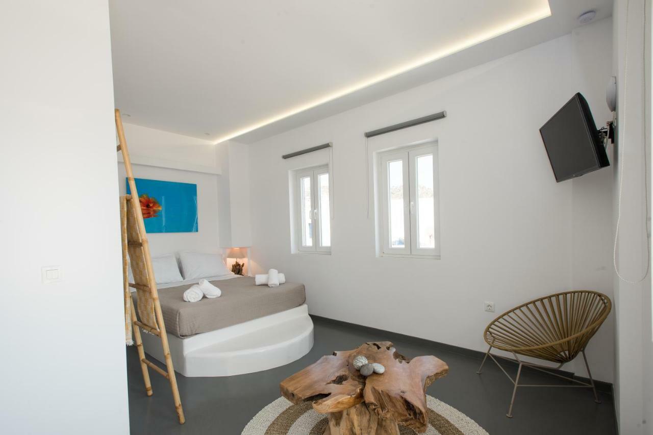 Jonaz Rooms & Suites Ornos (Mykonos) Bagian luar foto